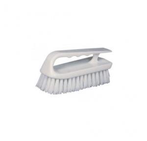 Hand Scrubbing Brush With Handle, 18 Inch